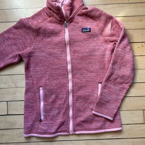 Kids Patagonia fleece zip
